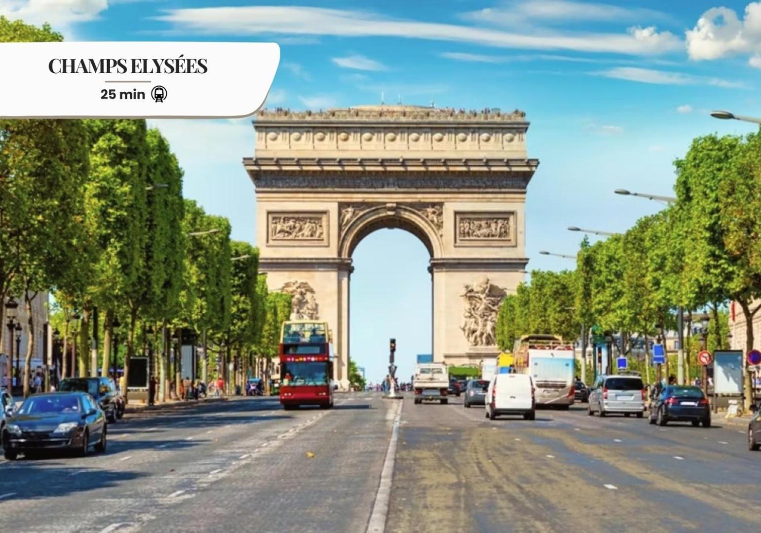 340 Suite Emile - Superb Apartment Clichy Luaran gambar